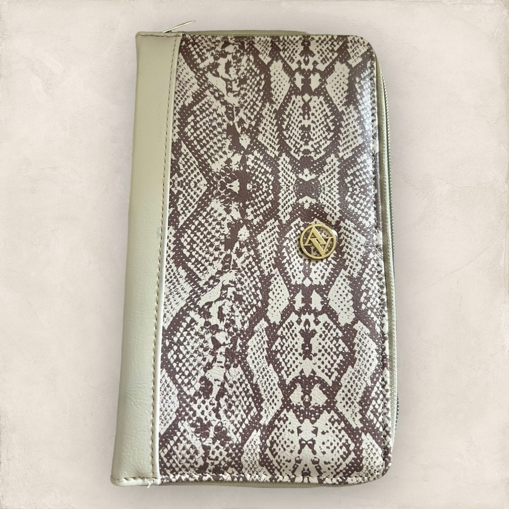Adrienne Vittadini Zip Around Passport/Wallet.